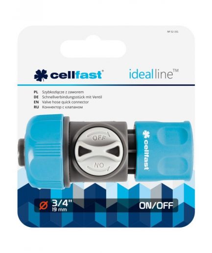 Коннектор с клапаном IDEAL™ 3/4