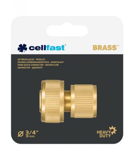 Коннектор - диаметр BRASS™ 3/4