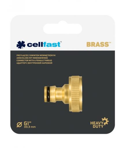 Адаптер с внутренней нарезкой BRASS™ G1