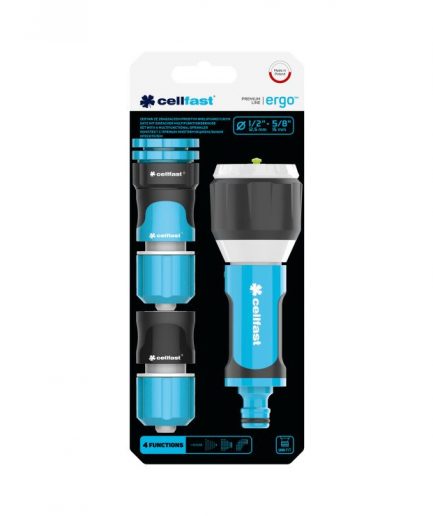 Комплект ERGO™ с прямым  многофункциональным оросителем 1/2 - 5/8"